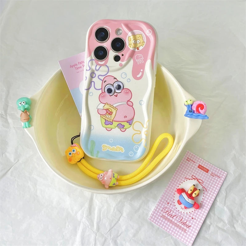 Sponegbob and Patrick Phone Case