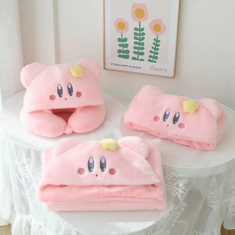 Cozy Hooded Kirby Blanket