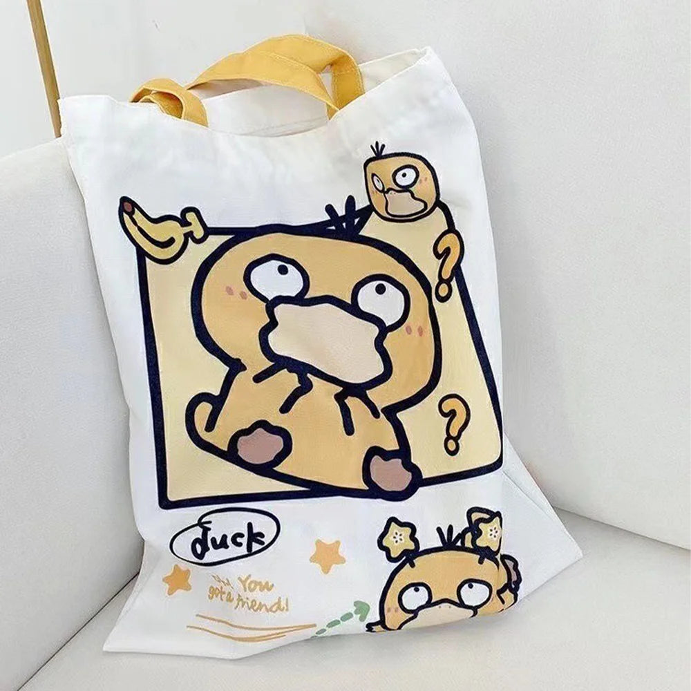 Kawaii Pokemon Canvas Tote