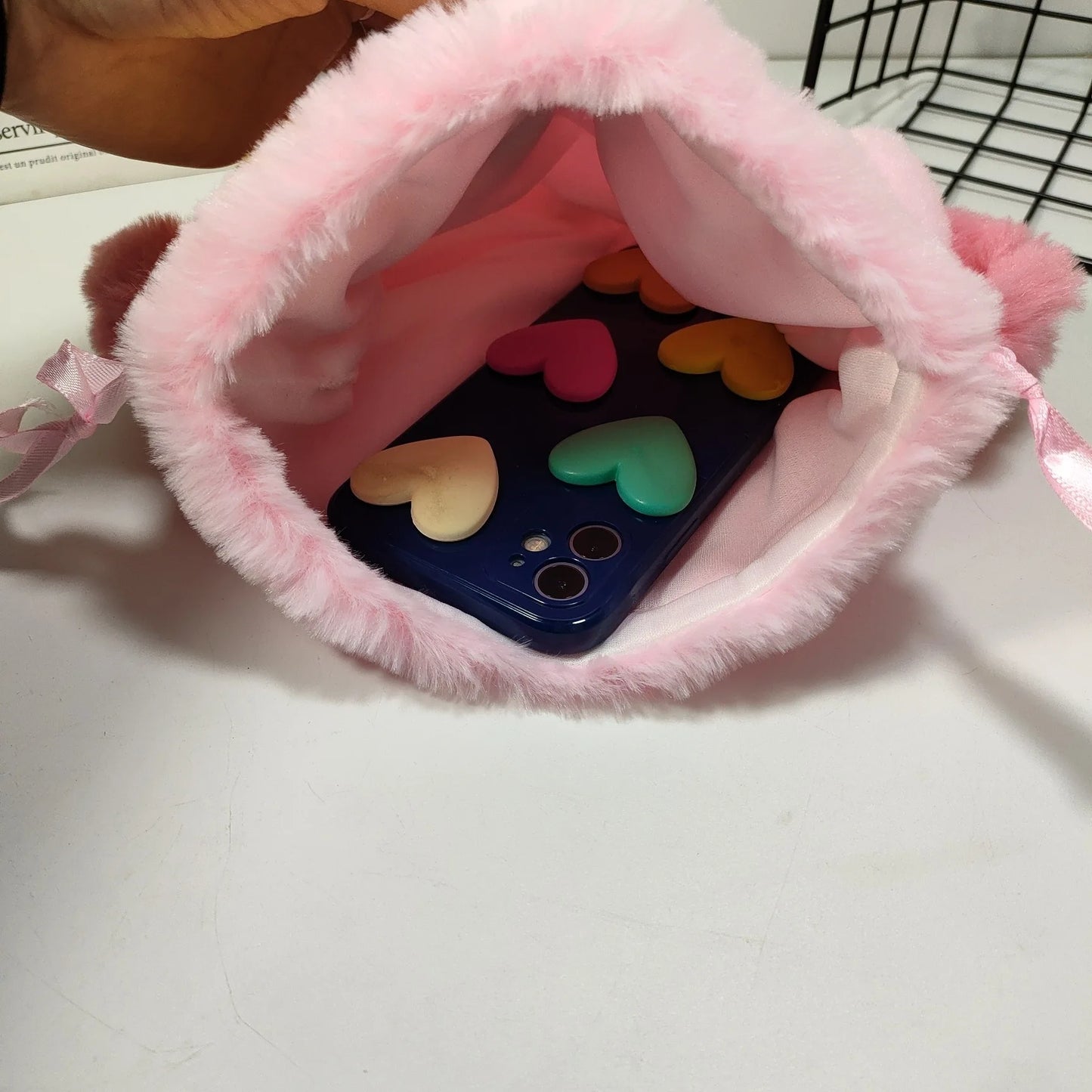 Kirby Cute Plush Coin Purse