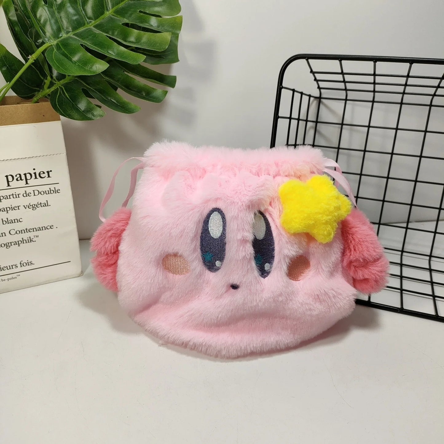 Kirby Cute Plush Coin Purse
