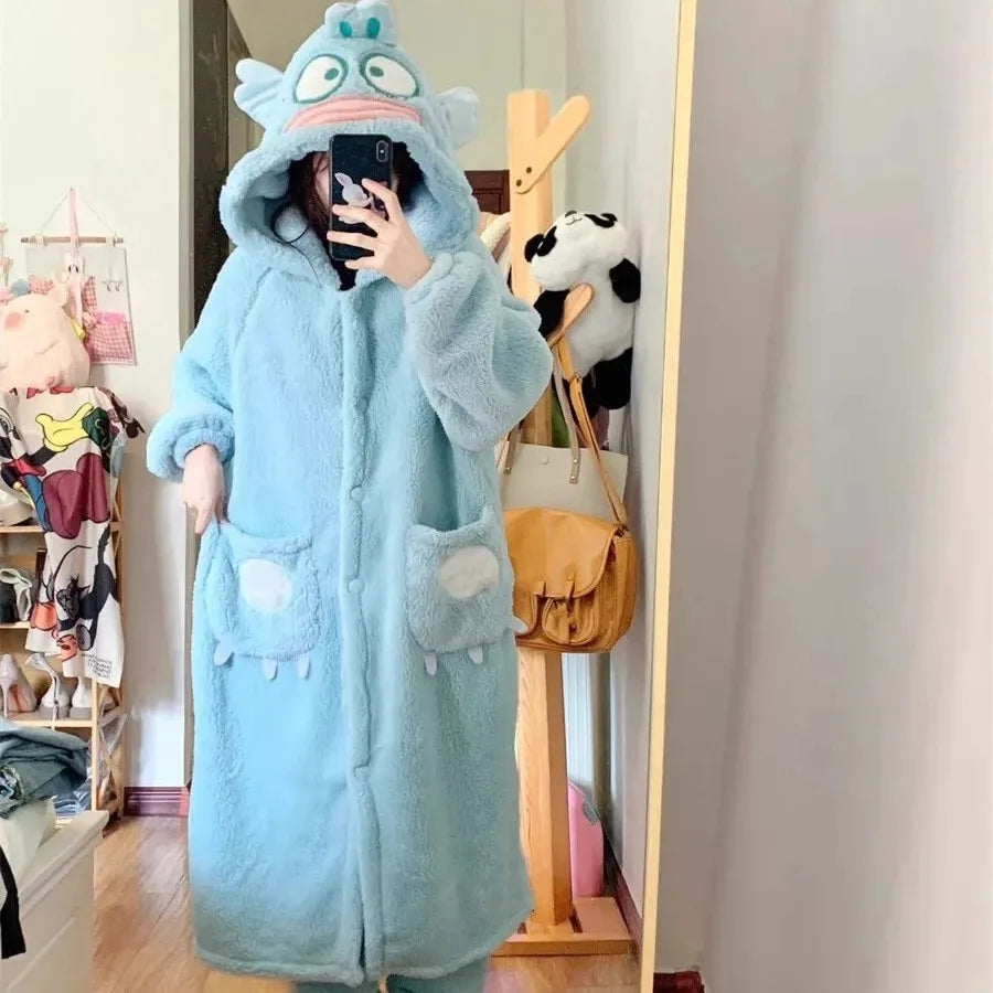 Kawaii Hello Kitty Plush Robe