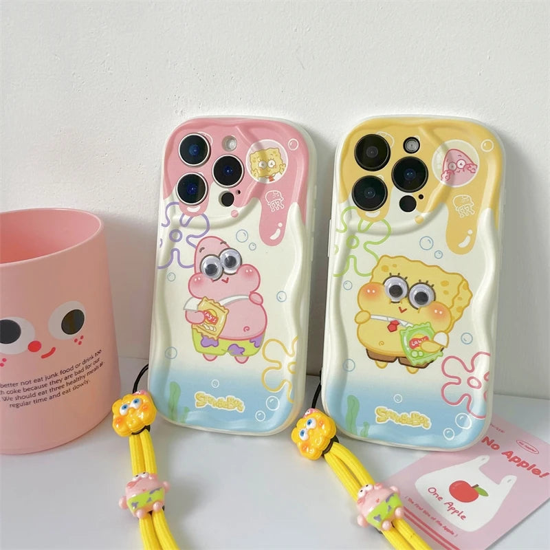 Sponegbob and Patrick Phone Case