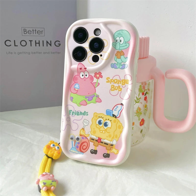 Sponegbob and Patrick Phone Case
