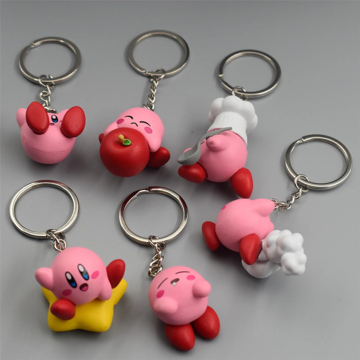 Cute Kirby Keychain
