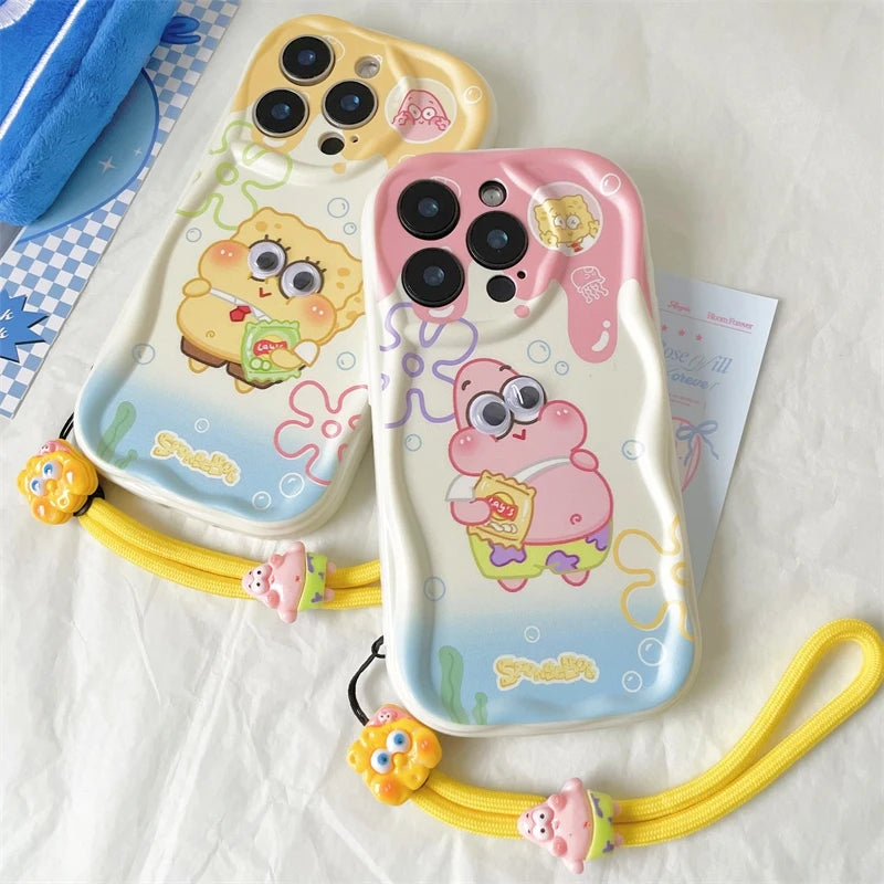 Sponegbob and Patrick Phone Case
