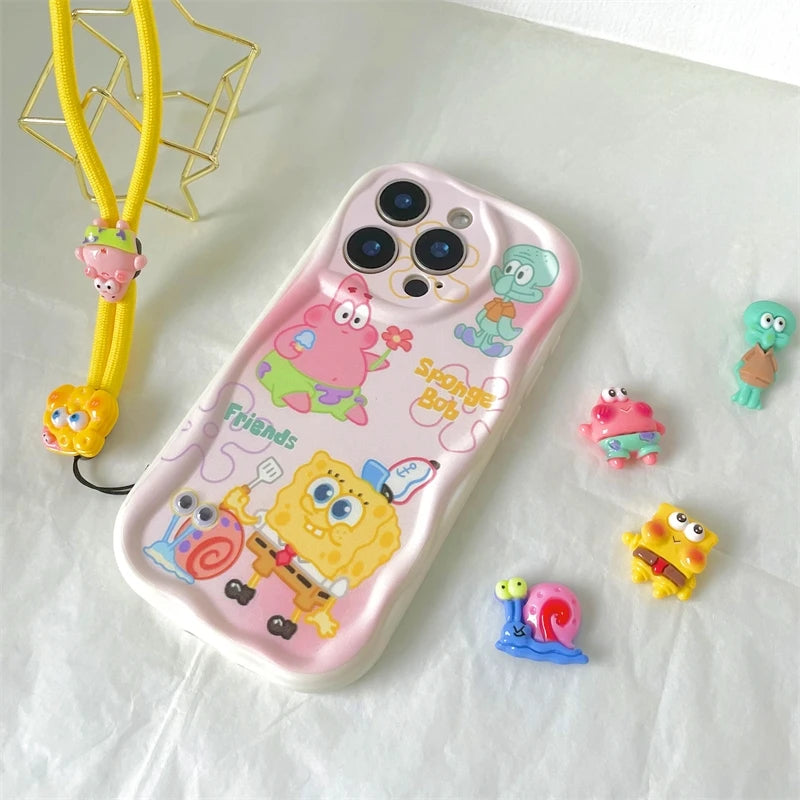 Sponegbob and Patrick Phone Case