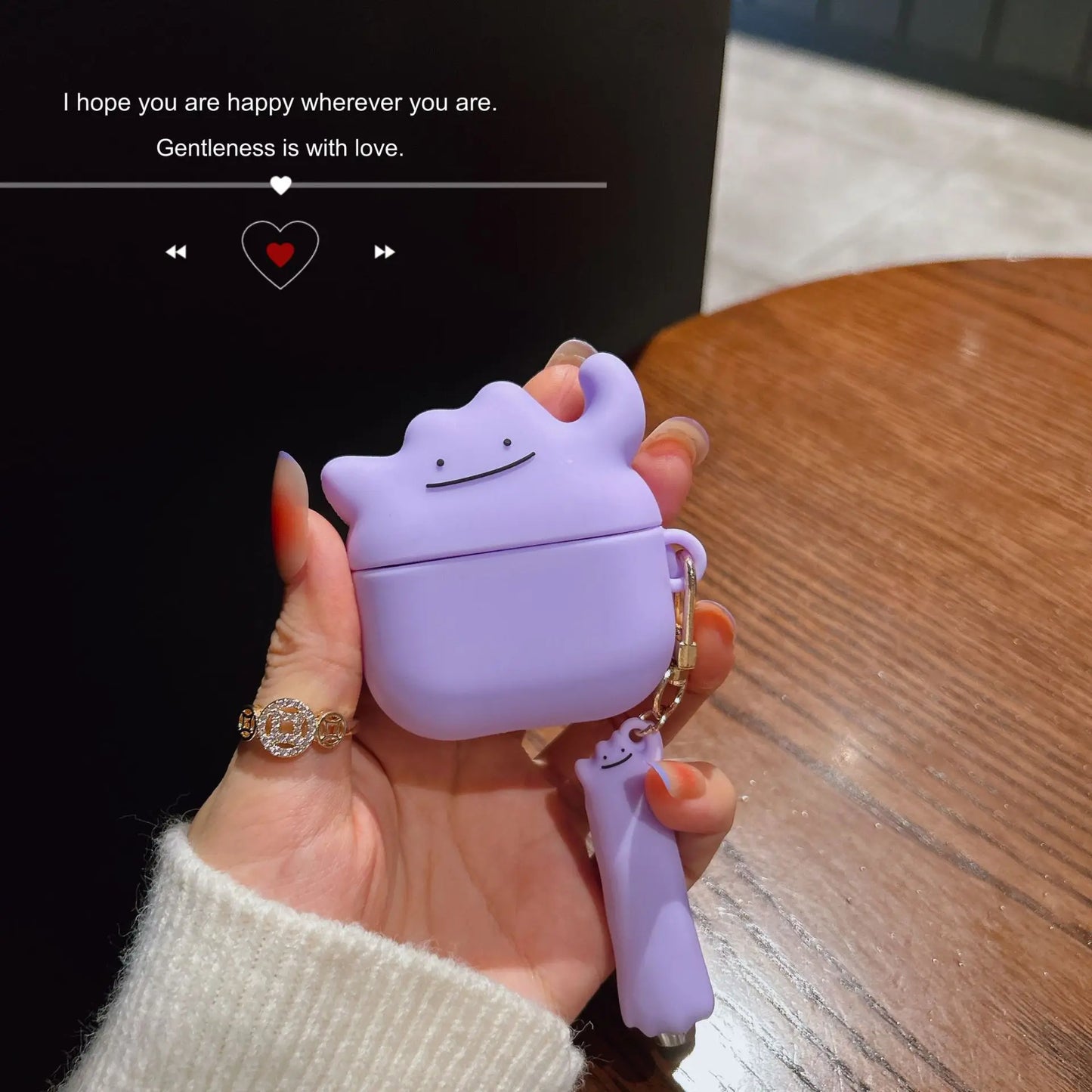 Pokemon Ditto Airpod and Phone Case