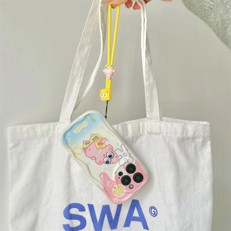 Sponegbob and Patrick Phone Case