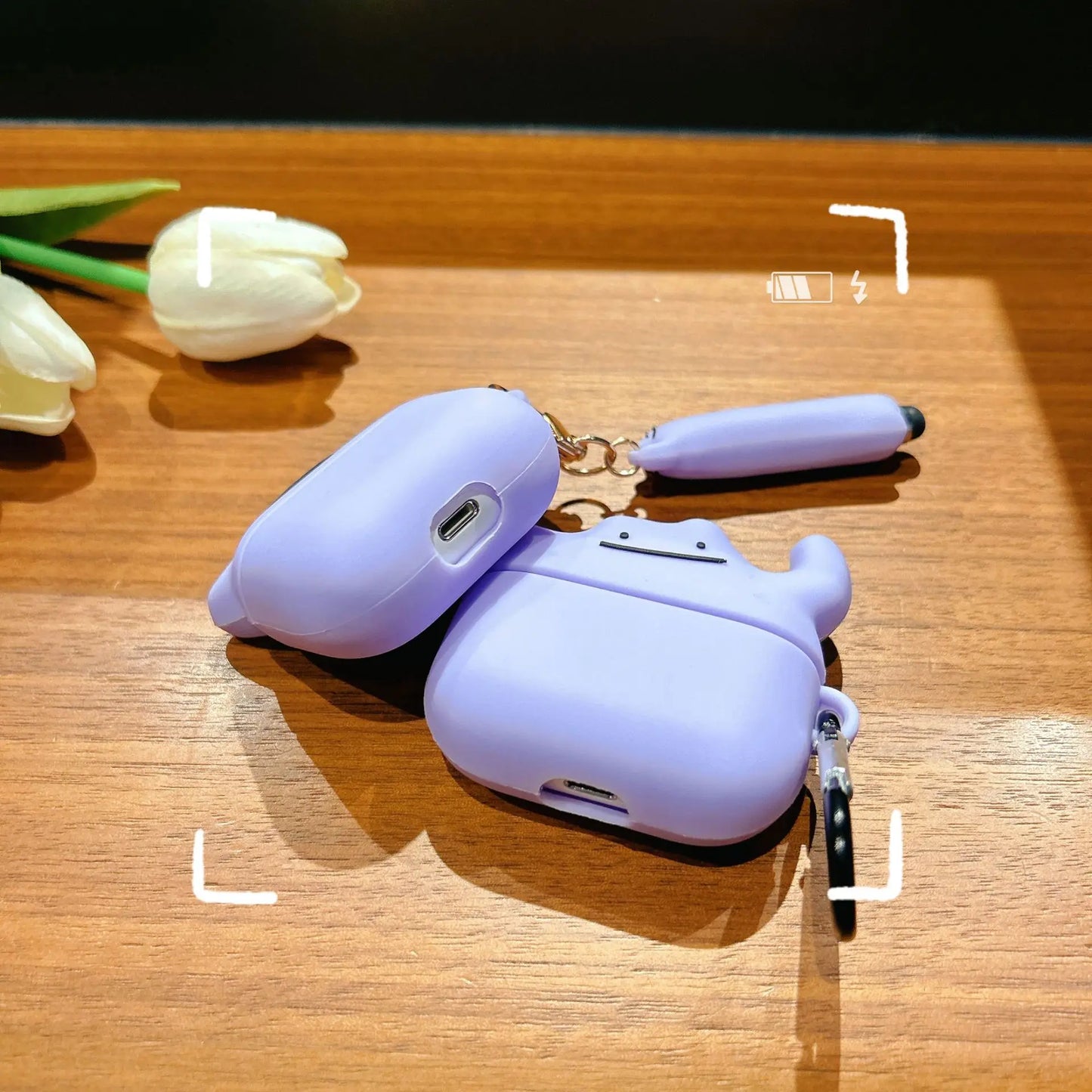 Pokemon Ditto Airpod and Phone Case
