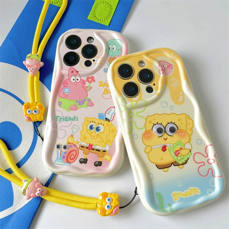 Sponegbob and Patrick Phone Case