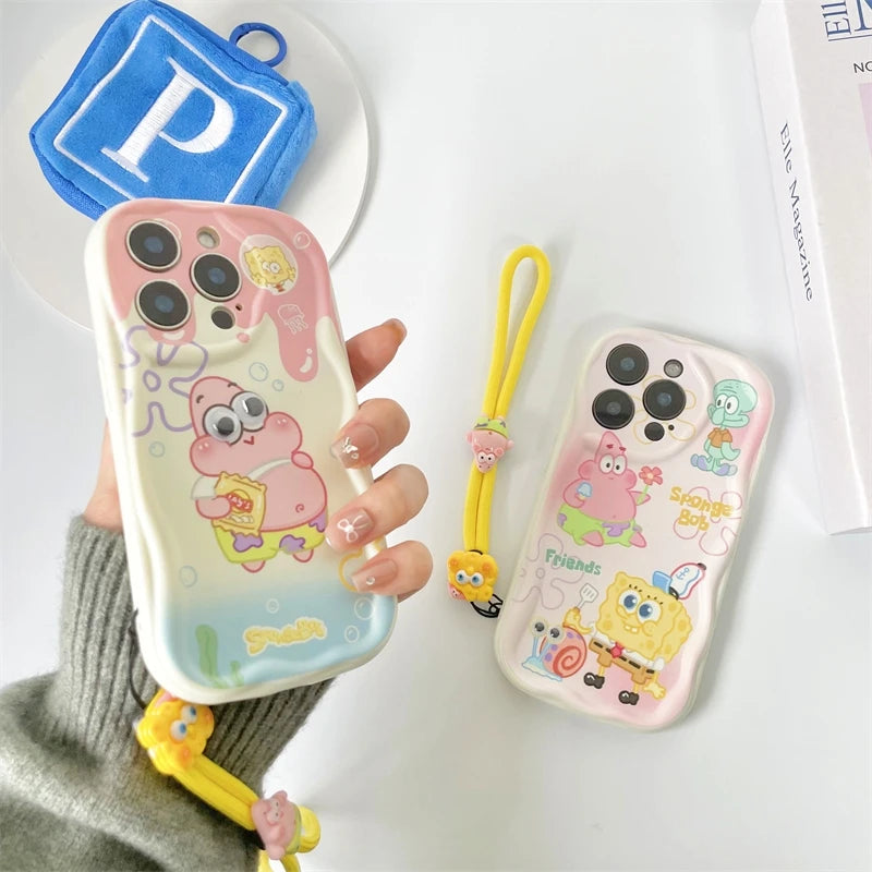 Sponegbob and Patrick Phone Case